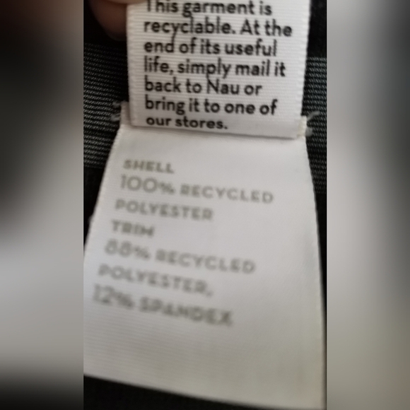 NAU Brown Houded Trench Coat Rain Jacket Size Medium - Picture 2 of 8